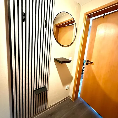 2-modernes 1-raum In Wiesbaden,ruhig Und Mit Terrasse 아파트