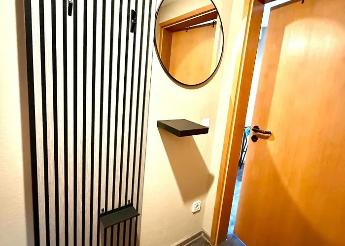 2-modernes 1-raum In Wiesbaden,ruhig Und Mit Terrasse 아파트